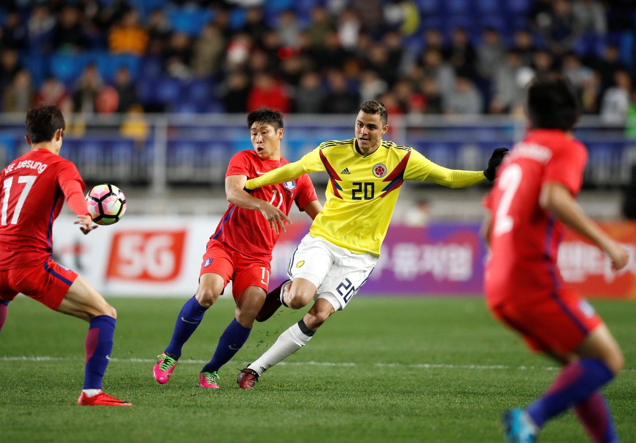 Colombia pierde 2 1 con Corea del sur Conexión Capital