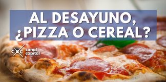 pizza más saludable que cereal
