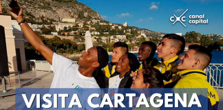 El deportista visitará la ciudad de Cartagena.