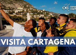 El deportista visitará la ciudad de Cartagena.