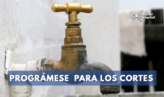 Cortes de agua en 100 barrios de Bogotá