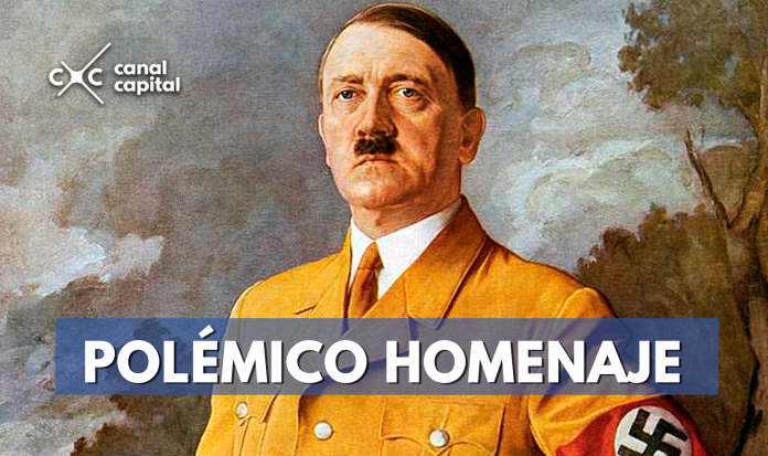 polémico homenaje a Hitler