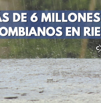 más de seis millones de colombianos en riesgo por deslizamiento