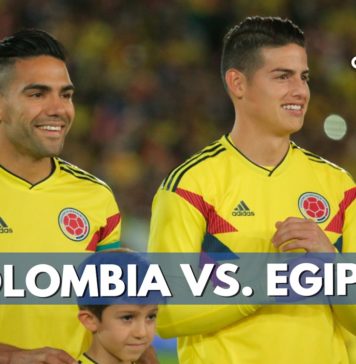 Colombia contra Egipto