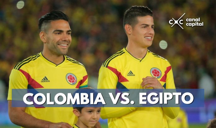 Colombia contra Egipto