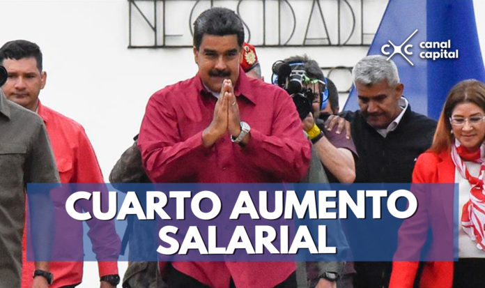 cuarto aumento salarial en Venezuela