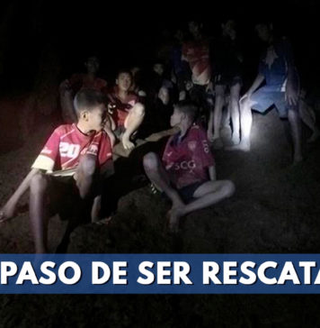 rescatan a ocho niños rescatados
