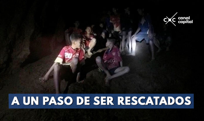 rescatan a ocho niños rescatados