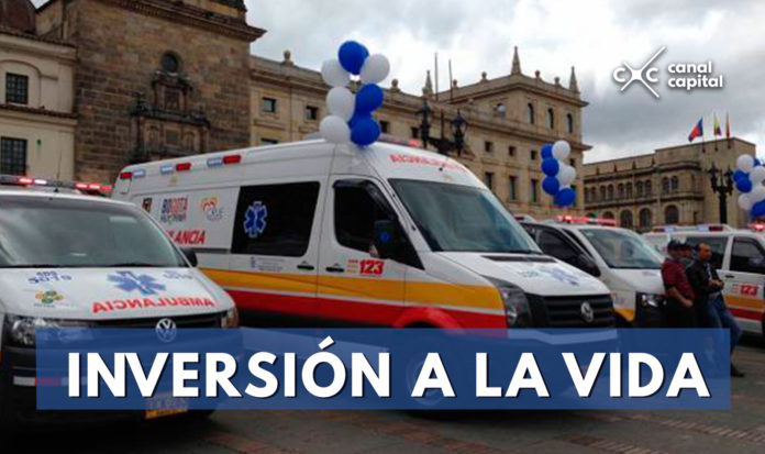 ambulancias Alcaldía de Bogotá
