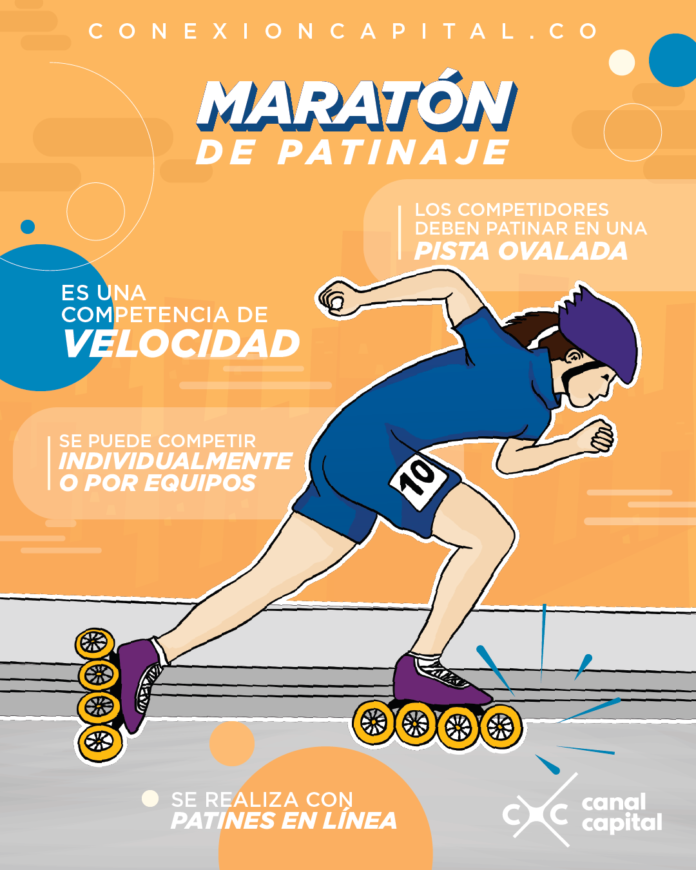Maratón de Patinaje en el Festival de Verano