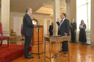 Este jueves se posesionó Francisco Santos como nuevo Embajador de Colombia en Estados Unidos.