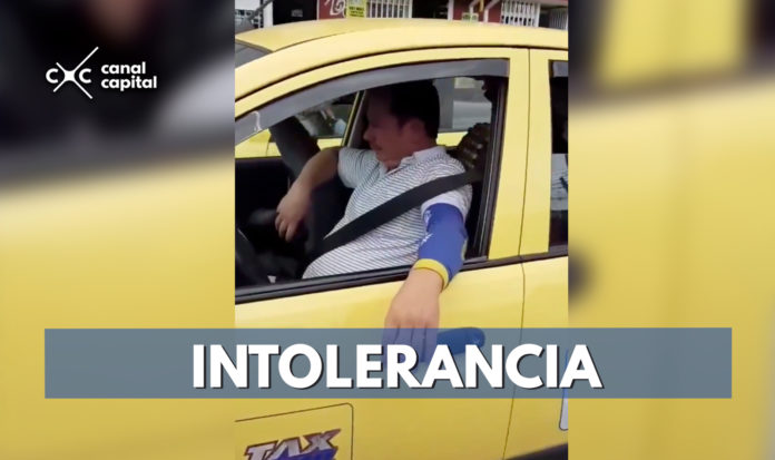 Denuncia viral: taxista intolerante protagoniza nuevo caso de imprudencia