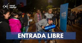 jornada astronómica en cinco localidades de Bogotá