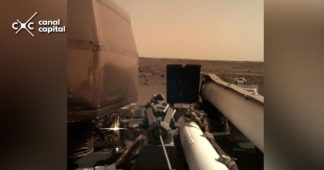 Primeras fotos del robot de la Nasa en Marte