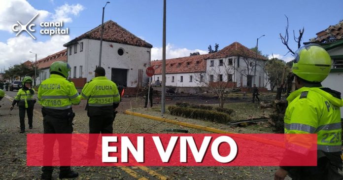 En vivo: atentado en la Escuela General Santander