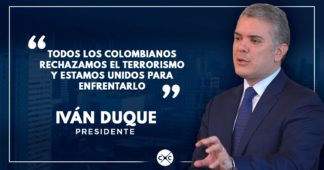 El presidente Iván Duque repudia atentado en Bogotá