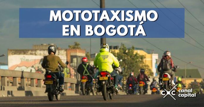 Mototaxismo en Bogotá