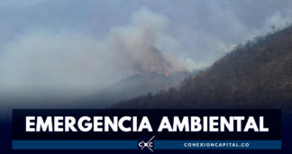 Continúan trabajos para controlar incendio forestal en la Sierra Nevada de Santa Marta