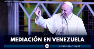 Papa Francisco afirmó que está dispuesto a mediar en crisis de Venezuela