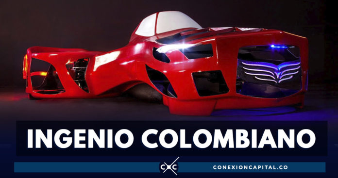 El colombiano que busca despegar en la industria de los carros voladores