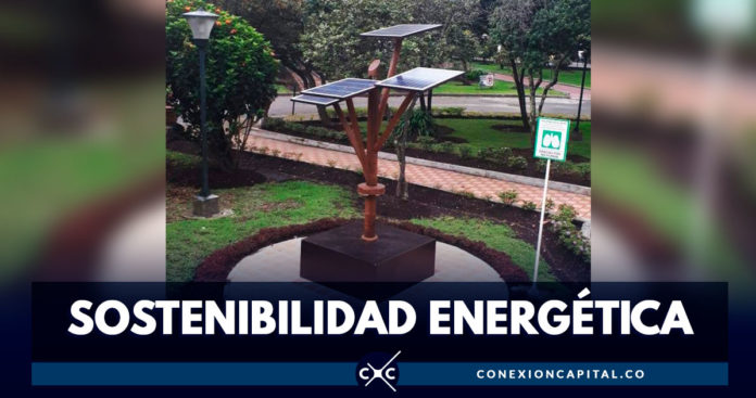 Hospital Universitario San José instala el primer árbol solar