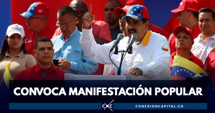 Nicolás Maduro pide movilización del pueblo venezolano para defender la democracia