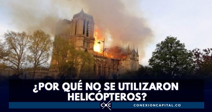 helicopteros catedral notre dame