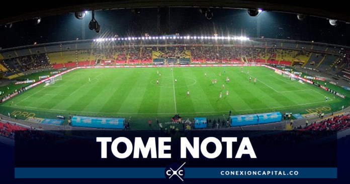 Recomendaciones para asistir a los próximos partidos de fútbol en El Campín y Techo