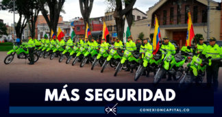 Alcaldía Peñalosa entregó 22 motos para reforzar la seguridad en Teusaquillo
