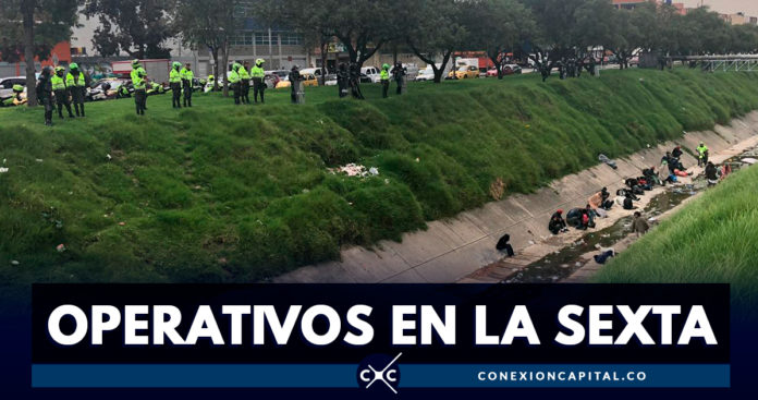 Policía realizó operativos en el canal Comuneros