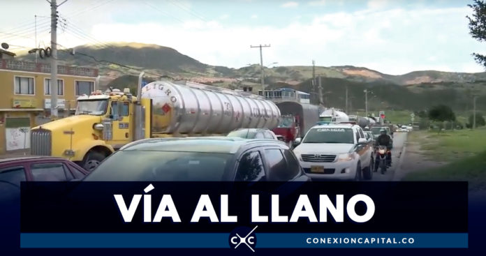 Continúa el cierre preventivo de la vía Bogotá -Villavicencio