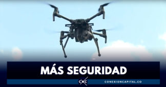 Drones de última tecnología refuerzan la seguridad de Bogotá