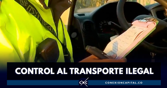 En Bogotá se han inmovilizado más de 8.000 vehículos por transporte ilegal