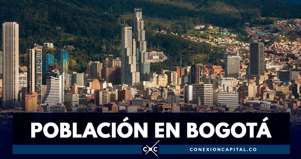 Bogotá tiene 7'181.469 habitantes, según último censo del DANE