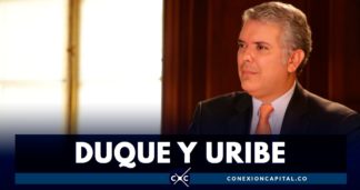 relación del presidente duque con Uribe