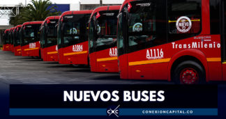 Empezaron a rodar los primeros 140 buses de TransMilenio a gas natural en Bogotá