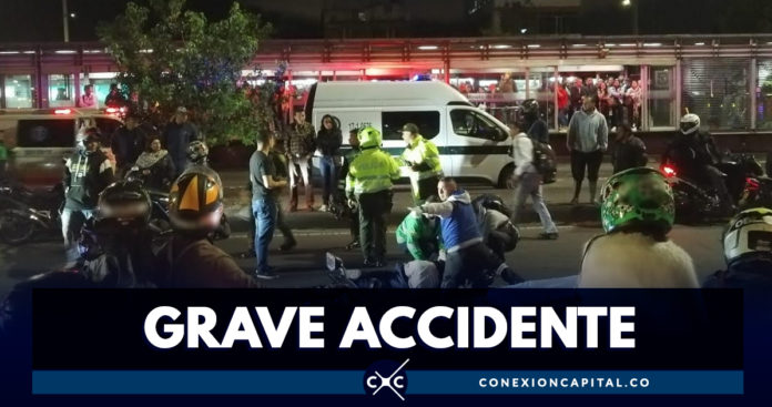 Dos personas fueron arrolladas cuando intentaban colarse en TransMilenio