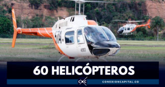 Estados Unidos entregó helicópteros a la Fuerza Aérea Colombiana