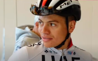 Cristian Muñoz, ciclista colombiano.